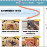 Becoming-an-Electrician.com Shop - Recommended Tools for Electricians (Hand Tools, Power Tools, and Accessories)