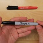 Sharpie is the best marker for labelling wires for electricians.