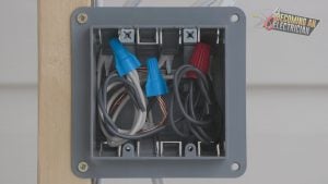 Double Gang Box Completed Splice Example
