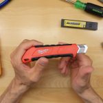 Milwaukee Tool 18mm Snap Knife.. Best Knife for Electricians