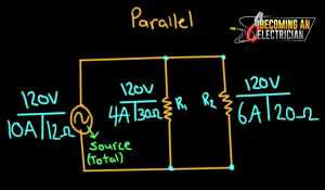 Solve Parallel Circuit Equation for Electricians